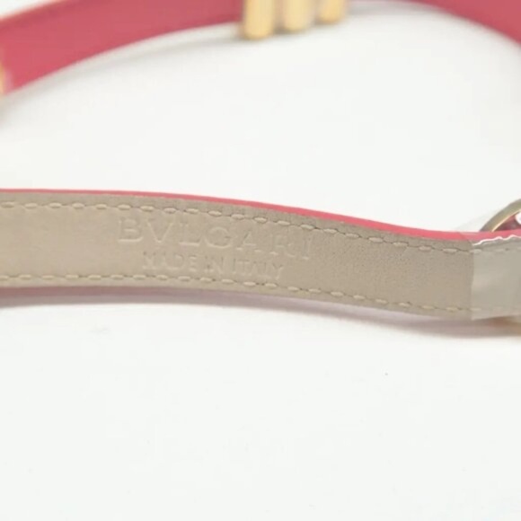 100% Authentic BVLGARI Leather Double Coil Wrap Bracelet 441-072324 - Picture 10 of 11